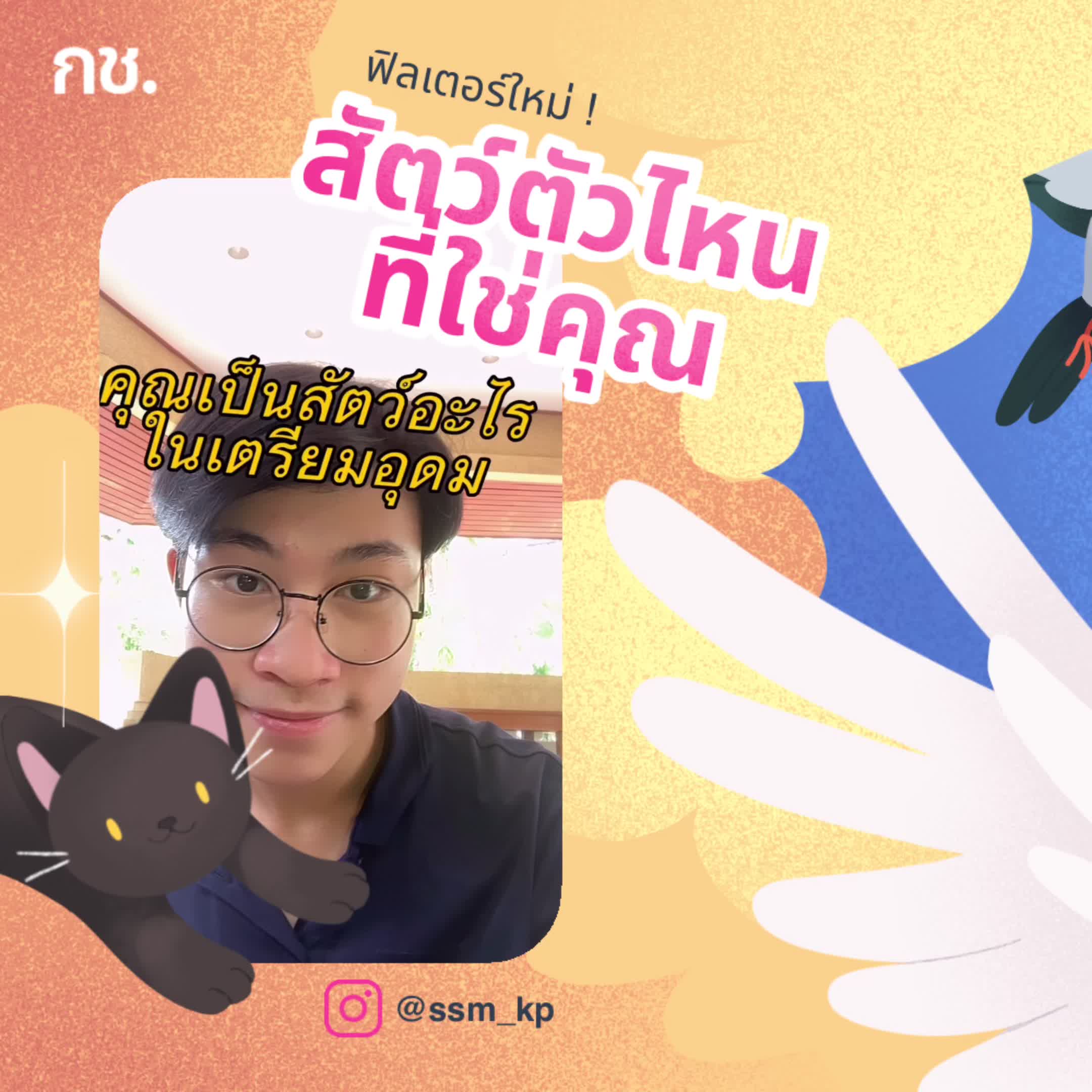IG filter: สัตว์ตัวไหนที่ใช่คุณ